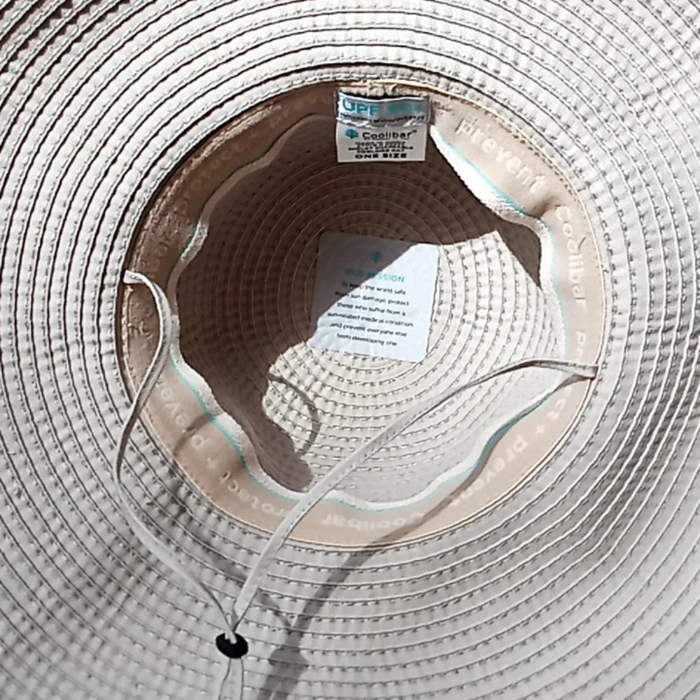 Coolibar Shelby Shapeable Poolside Hat. Convertible Roll With Snap. NWT. UPF 50+ - Picture 6 of 16